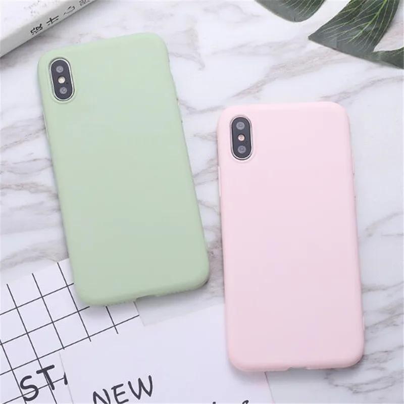 Ультра тонкий чехол для телефона iPhone 7/8 XR MAX силиконовый 7plus/8plus 5G/5S/5se защитная