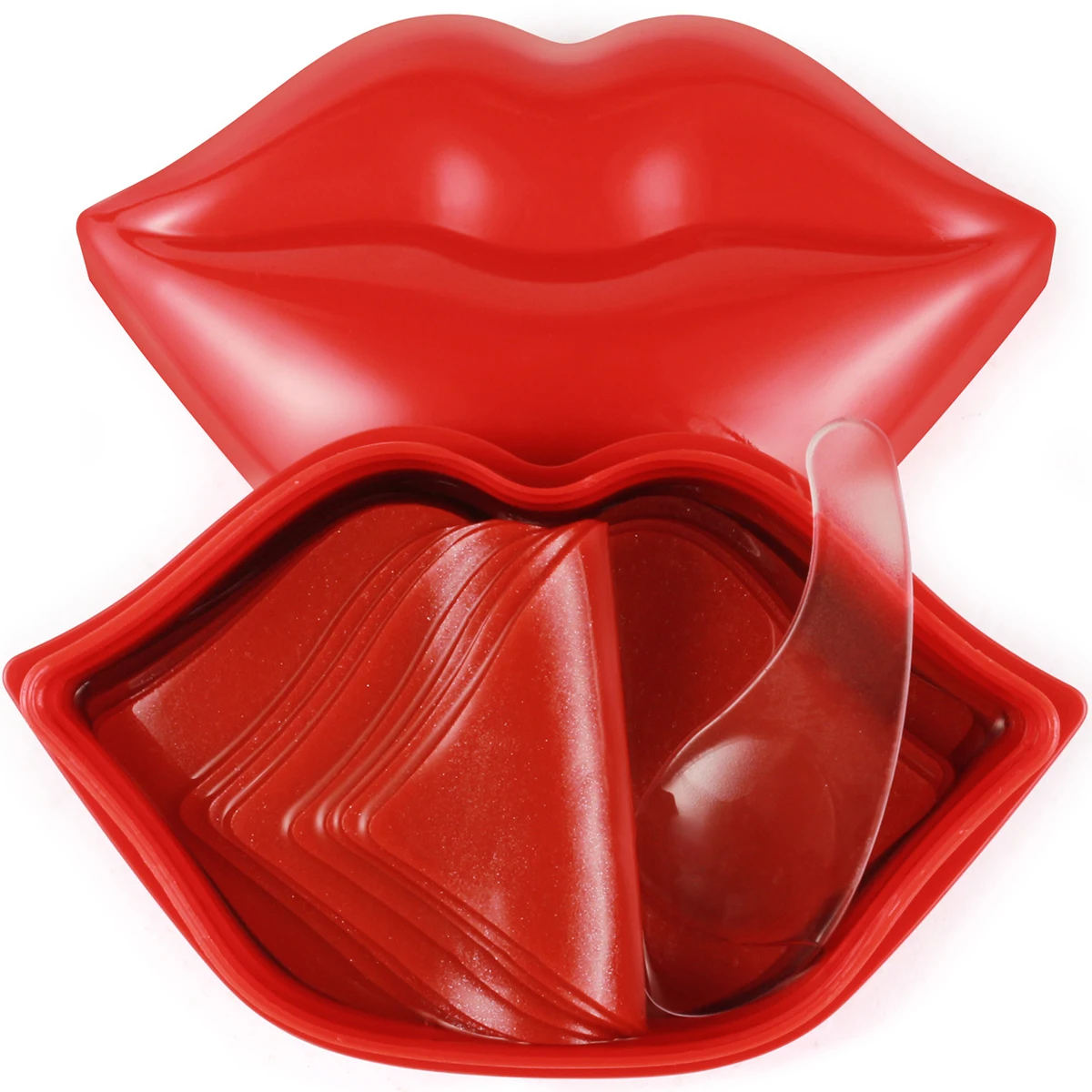 

20 шт., увлажняющая маска для губ, с коллагеном