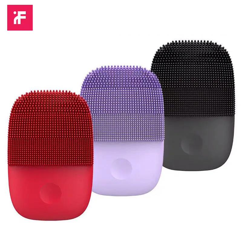 Ультразвуковая мини-щетка для очистки лица силиконовая водонепроницаемая IPX7 |