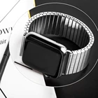 Ремешок Solo loop для apple watch band 44 мм 40 мм 42 мм 38 мм, эластичный браслет из нержавеющей стали для iwatch band series 5 4 3 6 SE