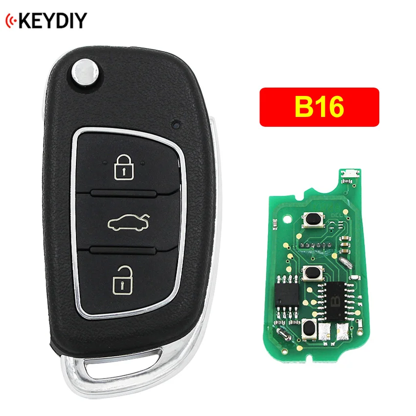 10Pcs B16 10 шт./лот Универсальные пульты дистанционного управления Управление Автомобильный ключ дистанционный ключ B01-2 B01-3 B13 B11 B08-3 B22 B16 B29 для KD900 URG200 KD900+ мини KD KD-X2 - Цвет: 10Pcs B16