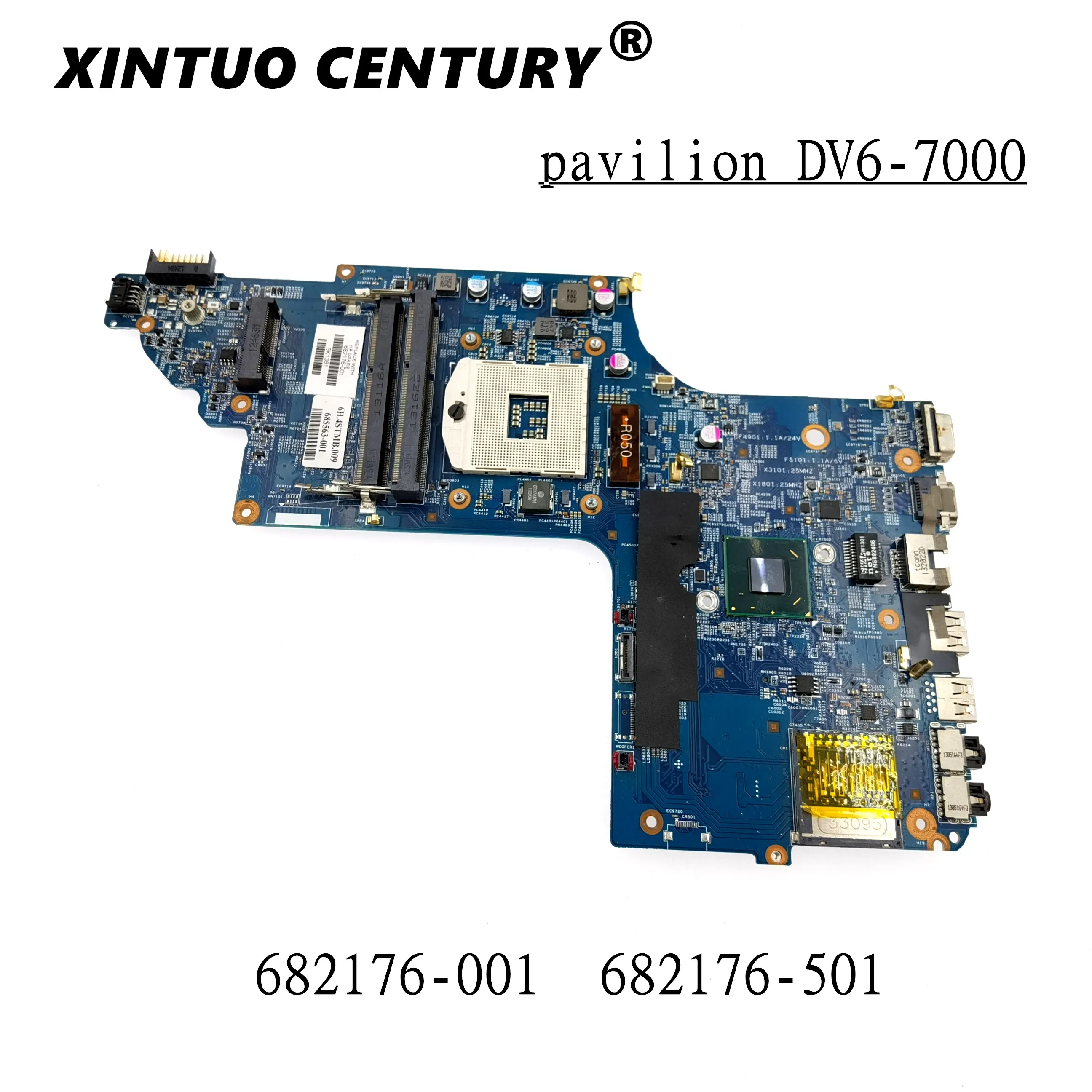 

682176-501 682176-001 материнская плата madre для HP pavilion DV6 DV6-7000 материнская плата 48.4ST04.021 HM77, полностью probada