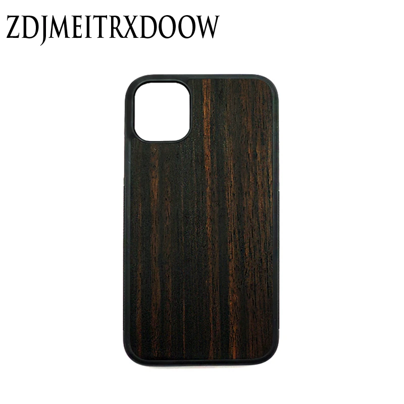 Черный чехол тонкий деревянный для iPhone 7 8 6 6s Plus SE 2 Деревянный X Xs 11 Pro Max XR Black Rosewood |
