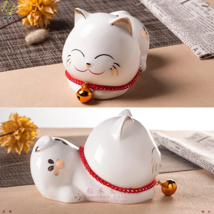 Китайские животные керамические украшения для кошек китайские характеристики