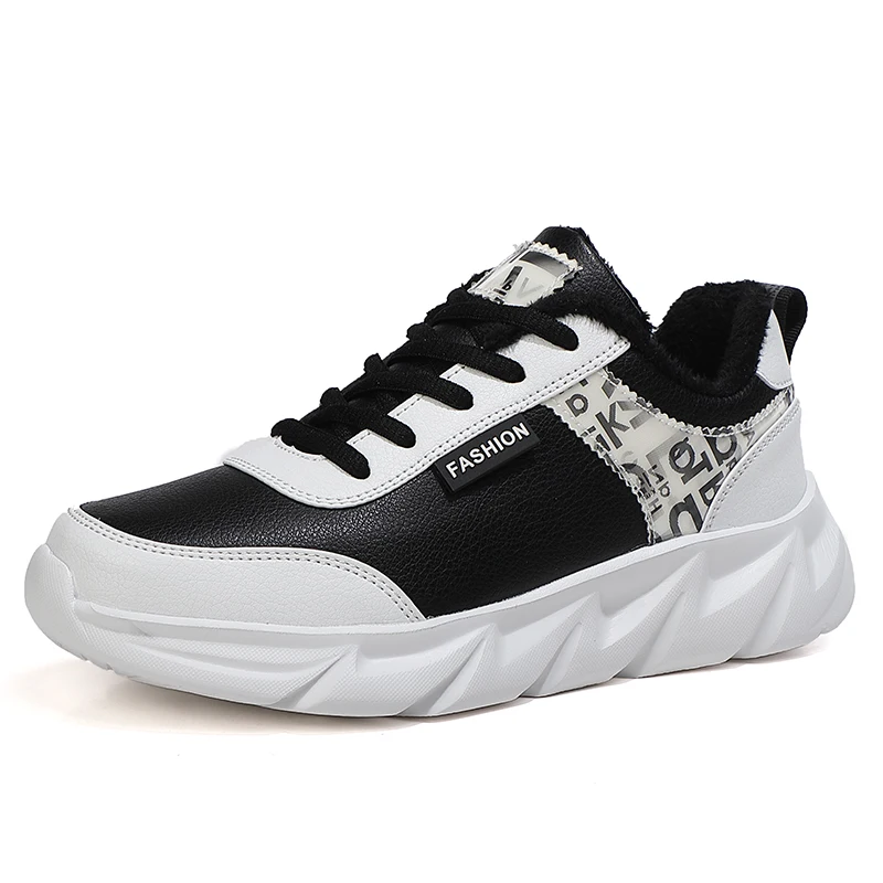 

New Women Breathable PU Leather Sneakers Running Flat Shoes Sport Shoes Breathable Casual Shoes Women Chaussure Femme Sapatos