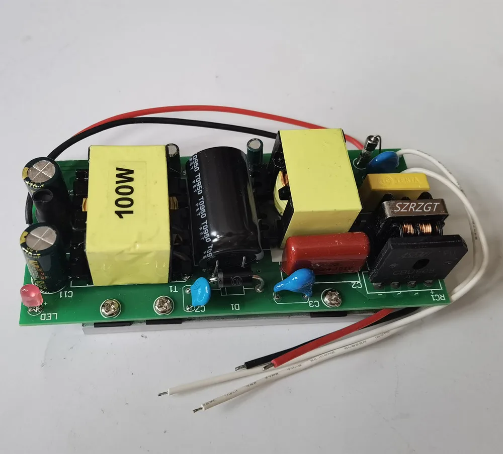 100 W Светодиодный Питание драйвер для Вт высокой мощности светильник лампа AC90V-260V