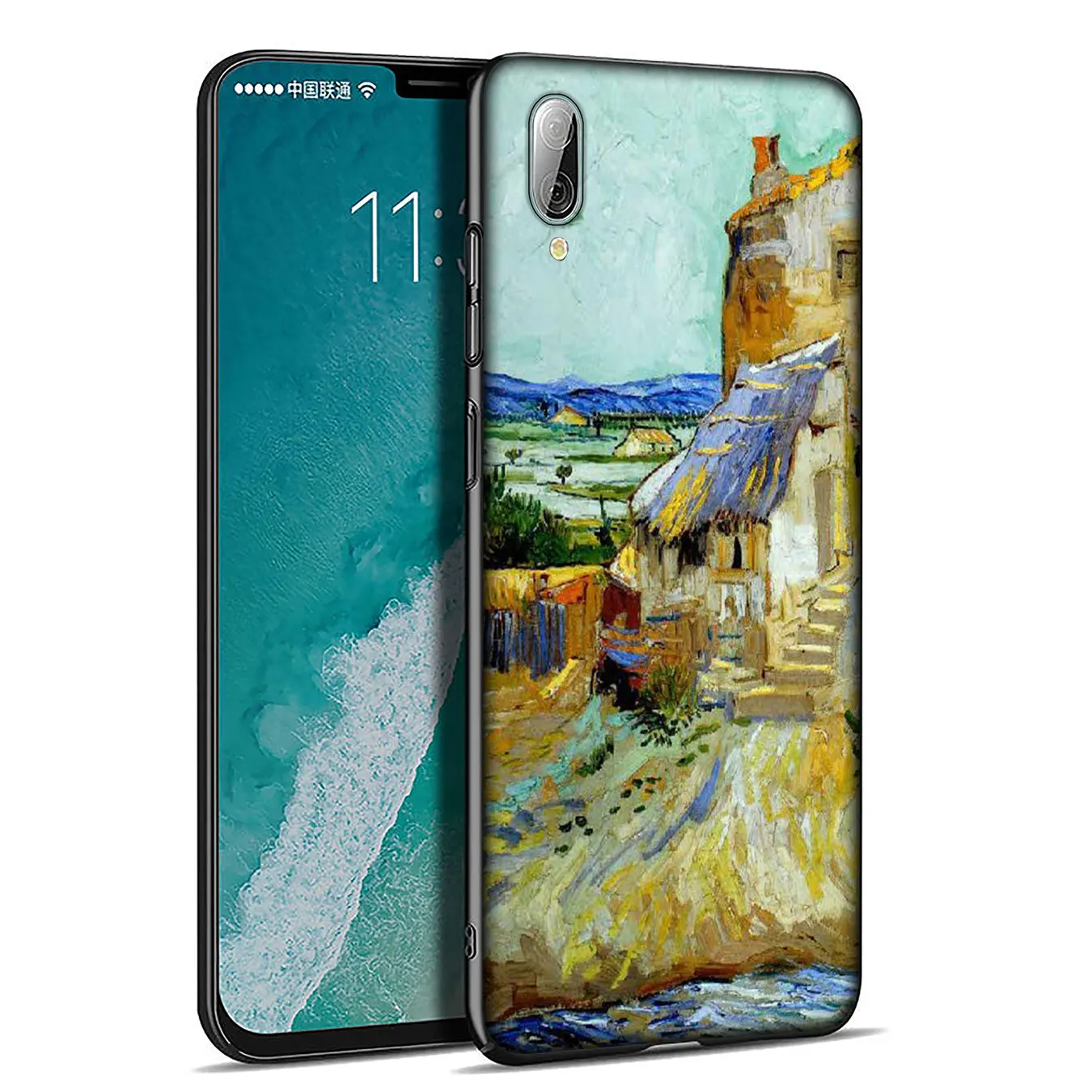 IYICAO Van Gogh Art drawing Cute Soft Silicone Phone Case for Xiaomi Redmi Note 8 8T 8A 7 7A 6 6A 5 5A K30 K20 Pro GO S2 Cover |