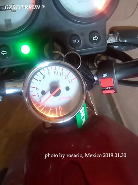 Новый универсальный тахометр со светодиодной подсветкой для мотоцикла