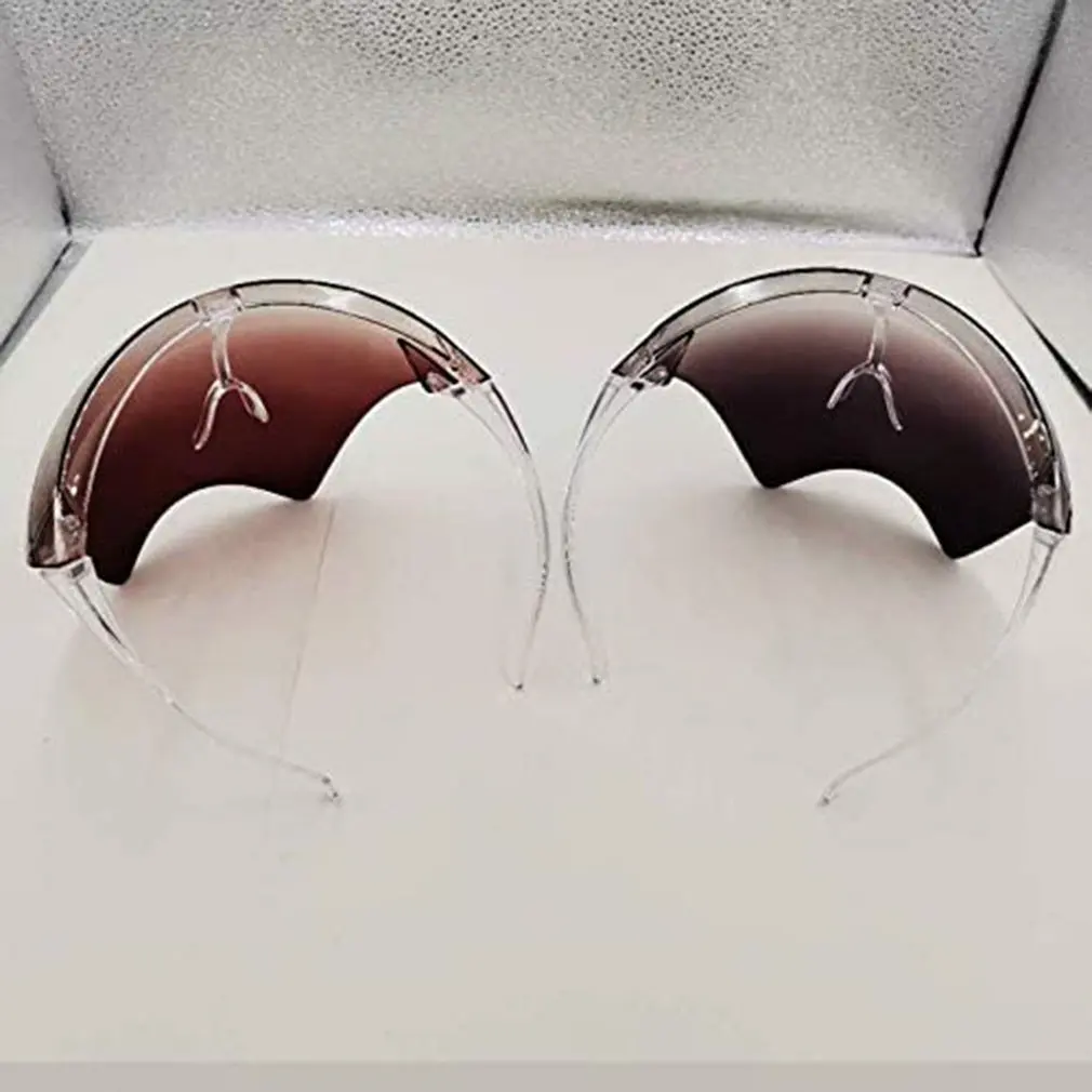 

Glasses With Anti-fog Visor Transparent Integral Shield For Men And Women Light Transparent Shield Visor Face Protection