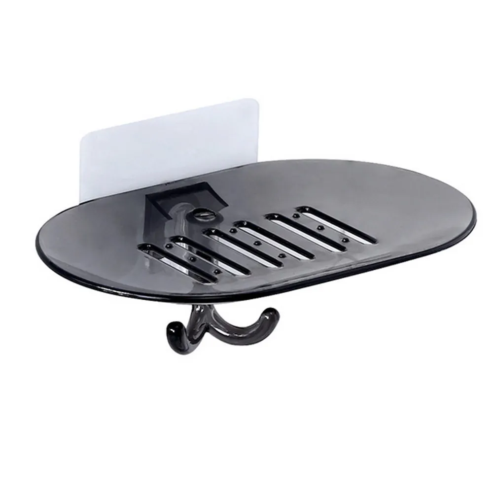 Мыльница без сверления Коробка для мыла сливная тарелка душевая настенная