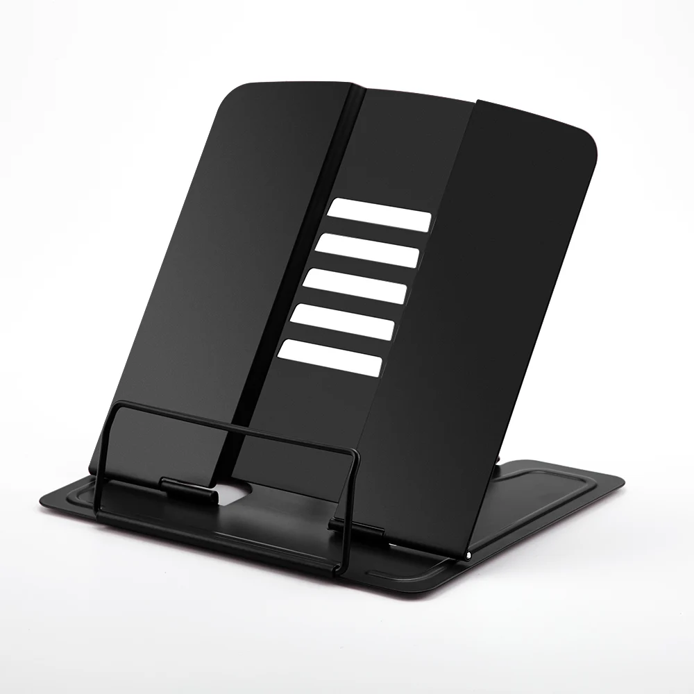 Портативная металлическая подставка для книг регулируемый держатель с 5 углами