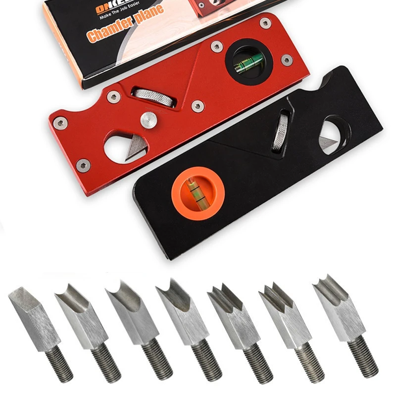 

Woodworking Planer Trimming Corner Plane Hand Planer Multi Specification Cutter Head Fillet Flat Corner Sharp Corner Accessories