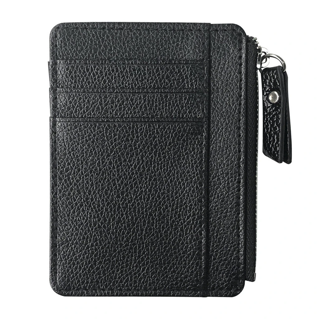 Aelicy 2020 Small Mini Travel PU Leather Bank Business Id Card Holder Wallet Case For Men Women With Window Female T17 | Багаж и сумки