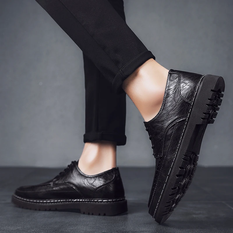 

Casual Leather Shoes Shoes For Men Casual Fashion Sneakers Mens Causal Leather Zapatos Casuales Para Hombre De Cuero Man Sapatos