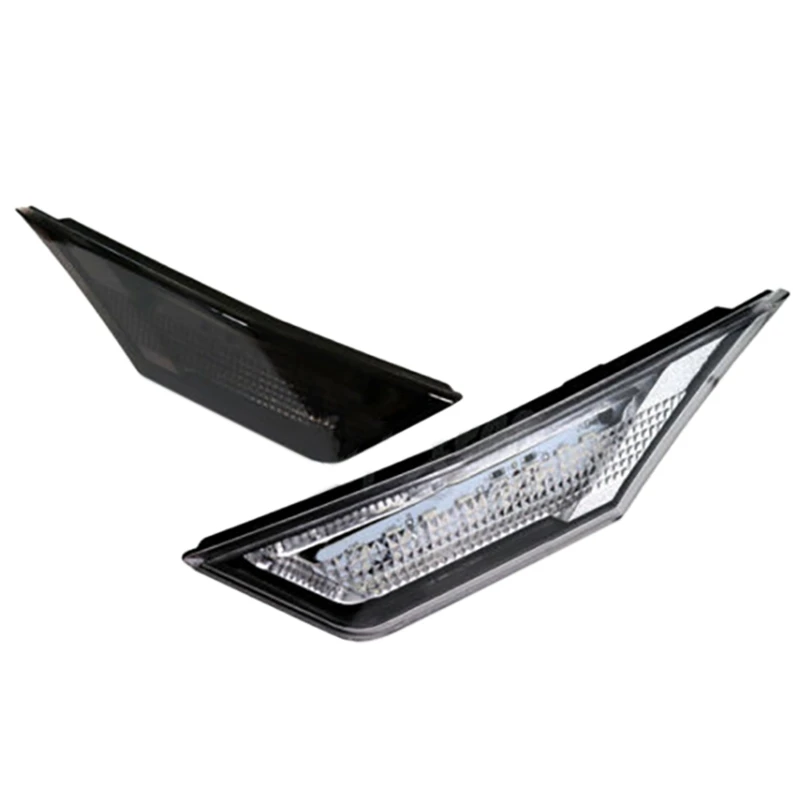 

2Pcs Car Fender Lights Side Lights Turn Signal Fender Lights For Honda Civic 2016-2020