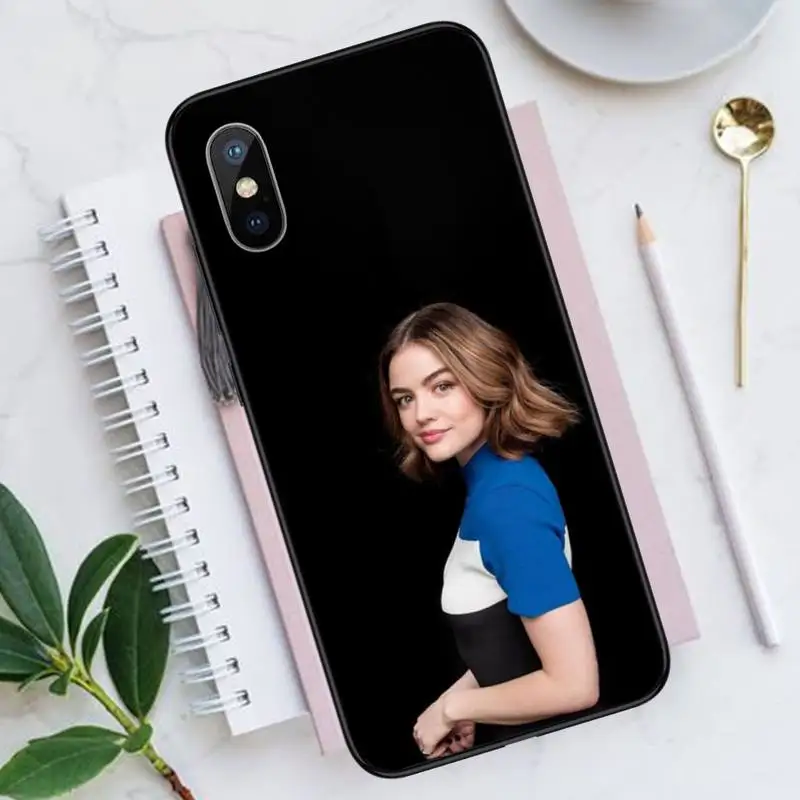 

lucy hale American actor singer Phone Case for iPhone 11 12 pro XS MAX 8 7 6 6S Plus X 5S SE 2020 XR Luxury brand shell funda