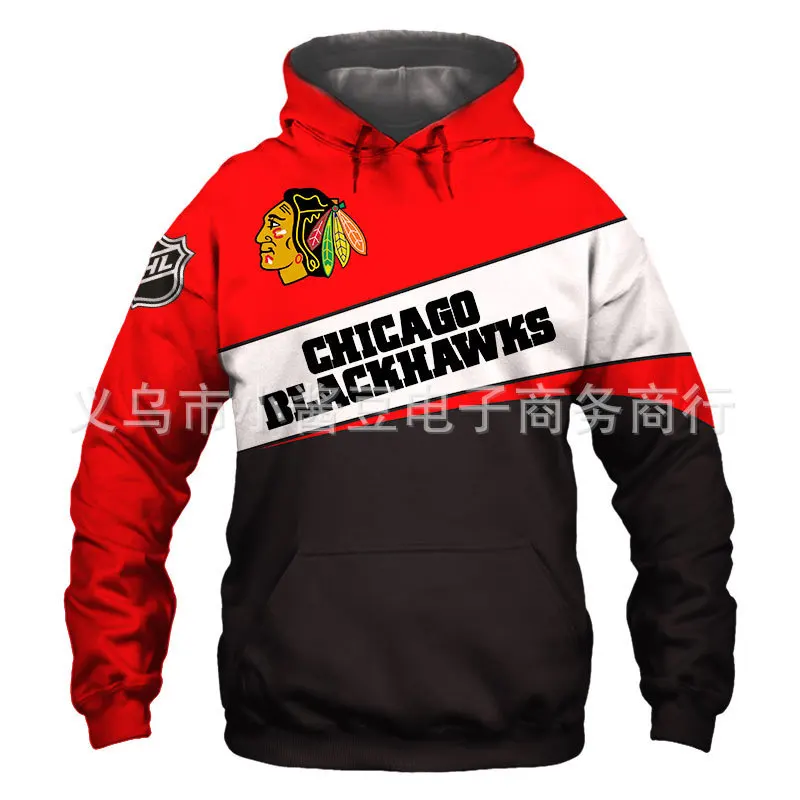 

2021 new tide turtleneck sweater 3 d digital printing couple leisure comfortable hoodie