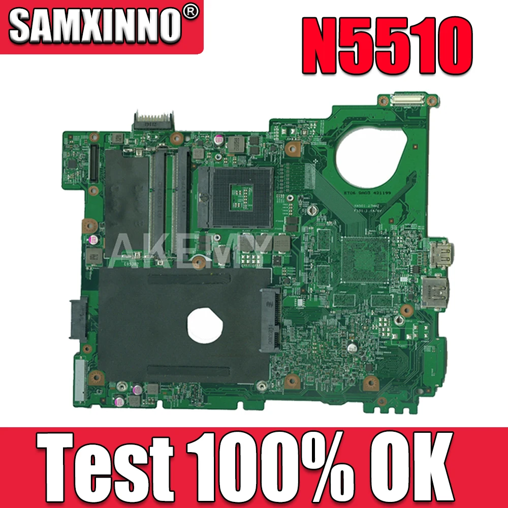 

Akemy N5110 motherboard For DELL inspiron 15R N5510 CN-0G8RW1 0G8RW1 G8RW1 HM67 Test motherboard 100% work