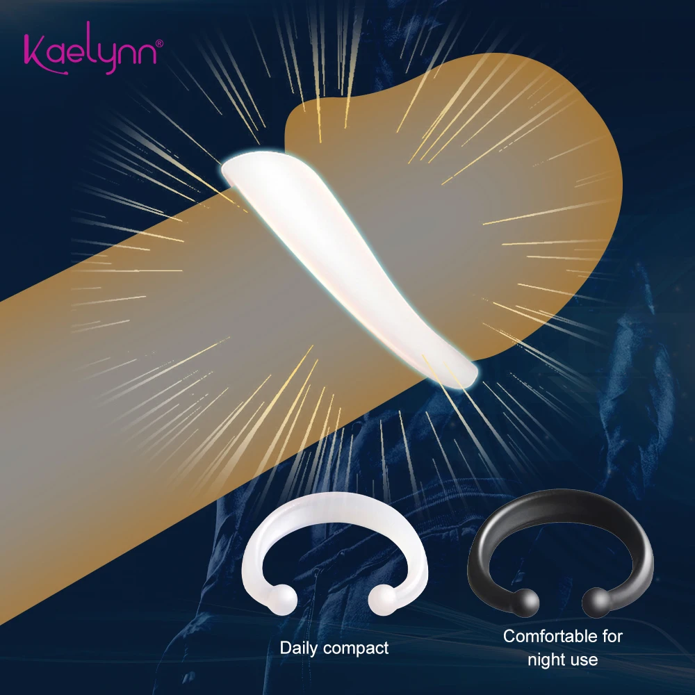 2 шт. стимулятор головки Кольца для пениса мужской корректор крайней плоти