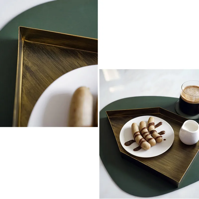 Tobs лоток для хранения торта стенд Золотой мелкий поддон конфет бар торт