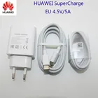 22,5 Вт Huawei Supercharge Mate 9 10 20 P10 Plus P20 Pro Honor V10 быстрое супер зарядное устройство 4,5 в 5A USB 3,0 Type C кабель зарядное