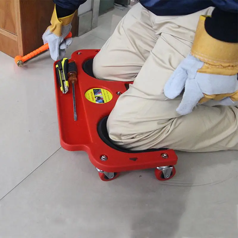 Adeeing защитный коврик для колена с колесами встроенный Поролоновый платформа 5