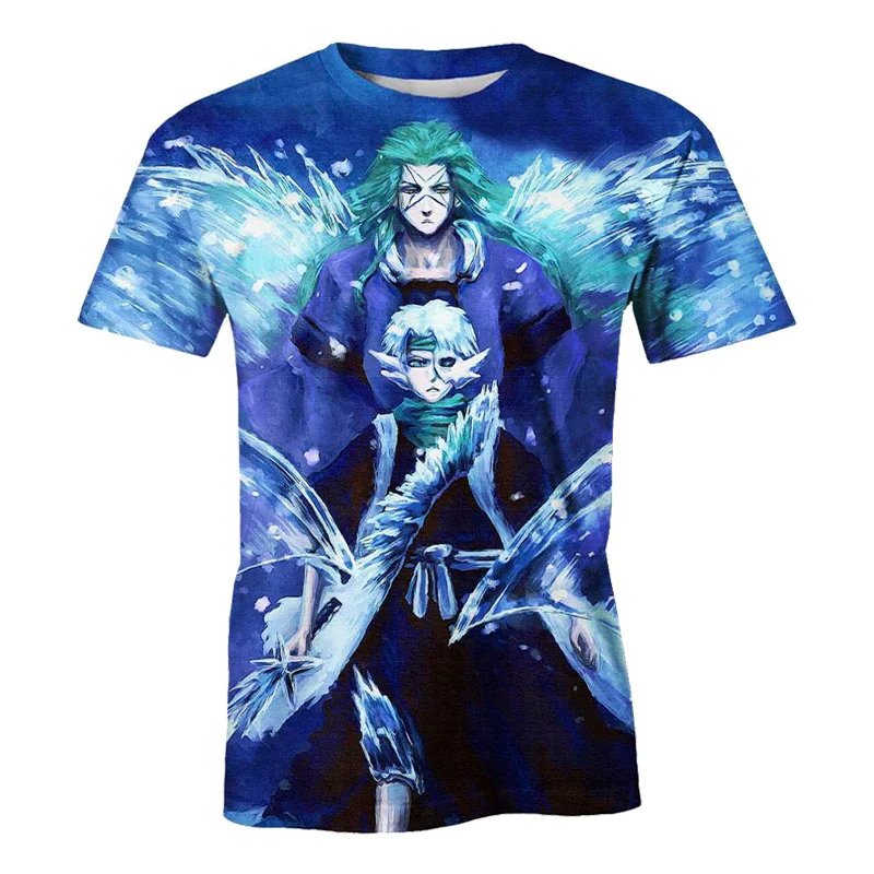 

Hot Sale Anime Bleaching Anime T-shirt Men / Women 3D Printing Summer T-shirt Cartoon Design Shirt Fashion Streetwear Top