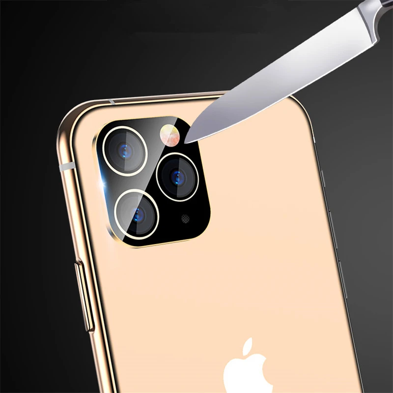 3D полное покрытие камеры закаленное стекло объектива Защитная пленка для Iphone 11 Pro