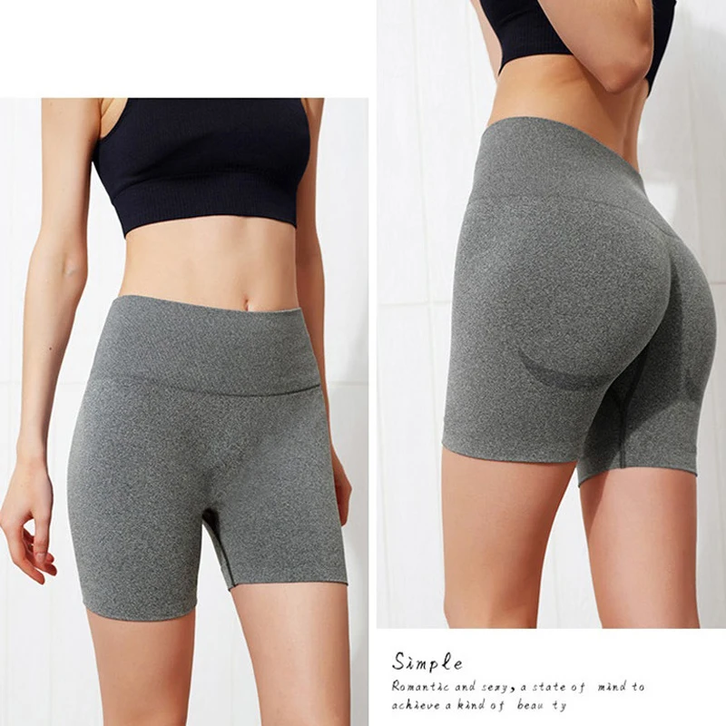 

Seamless Leggings High Waist Fitness Yoga Shorts Compression Gym Shorts Activewear Biker Shorts Women Short Running Leggings