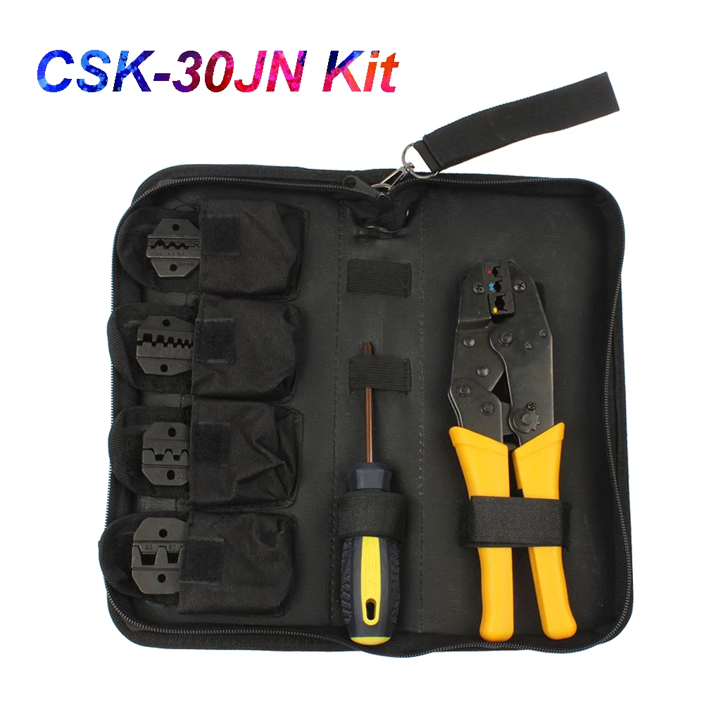 Новый 4 в 1 Набор инструментов для обжима проводов набор многоинструментных