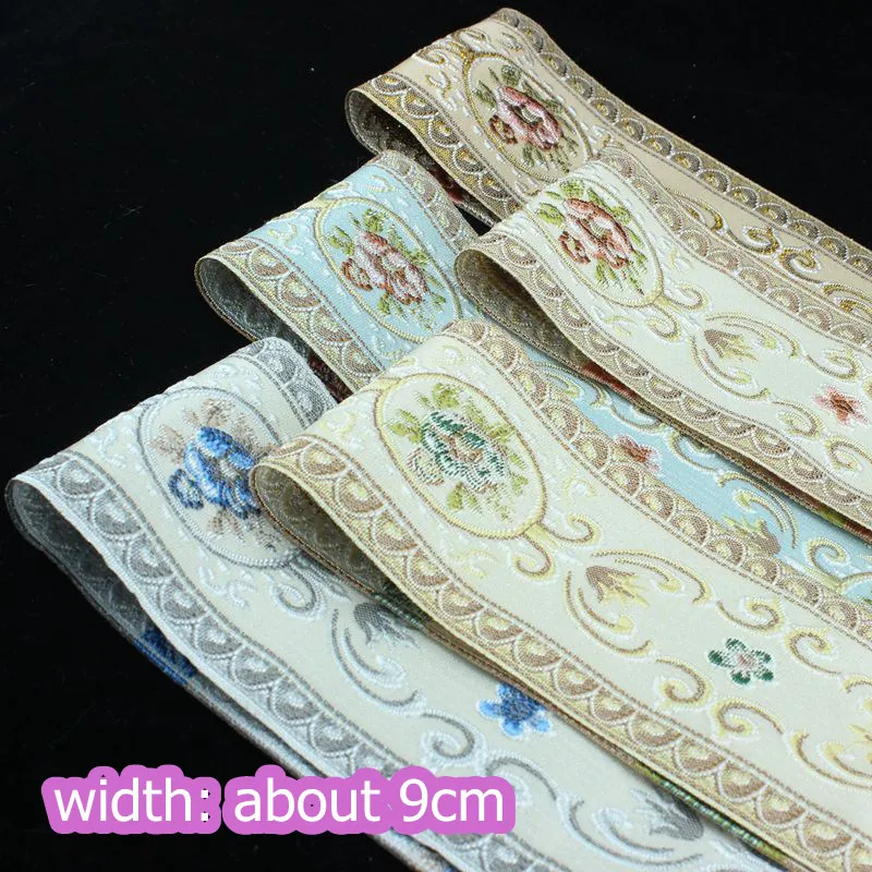 9 см в ширину 5 ярдов/партия Национальная подушка диван европейский стиль