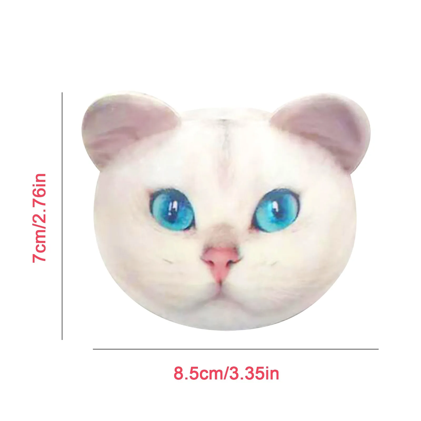 

Cat Decompression Slow Re bound Toys Animal Head Toys Decompression Dolls Stress Reliever Children Adult Gift Office Toys