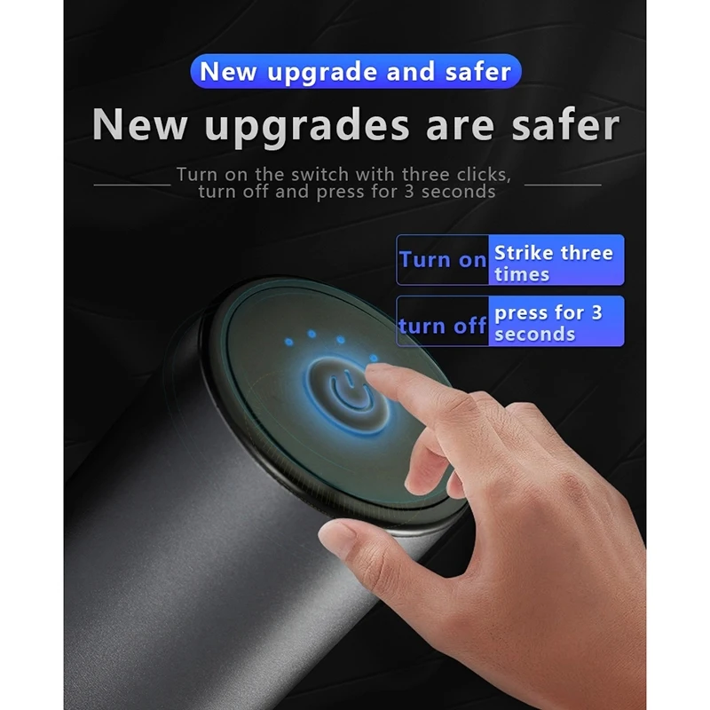 

New Electric Spice Herb Grinder 4 Layers Smoke Tobacco Shredder Smoking Tool Accessories Gadgets for Men Gift