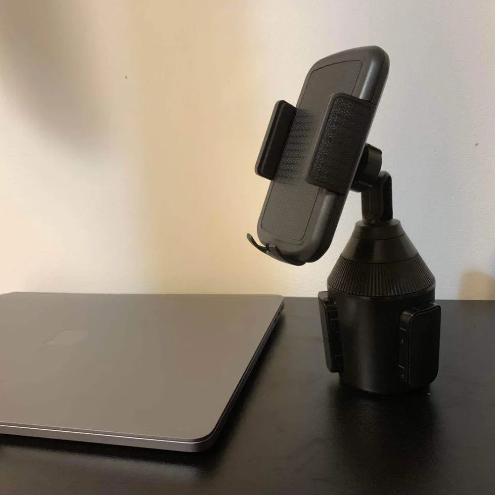 

Adjustable Support Phone Holder Multifunction Rotation Easy Install Anti Scratch Desktop Bracket Universal Stable Car Mounted