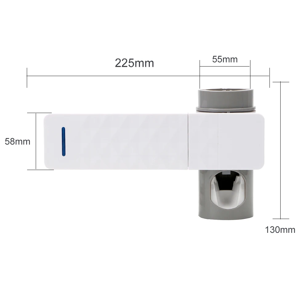 

Sterilizer UV Light Toothbrush Holder Cleaner Toothpaste Squeezer Bathroom Automatic Toothpaste Dispenser