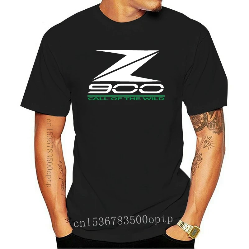 

New Z900 Motorcycle Cotton Casual O-Neck 2021 Summer 2021 Men'S Fashion Brands Short Sleeve Novetly Printed Summer Cool T Shirt