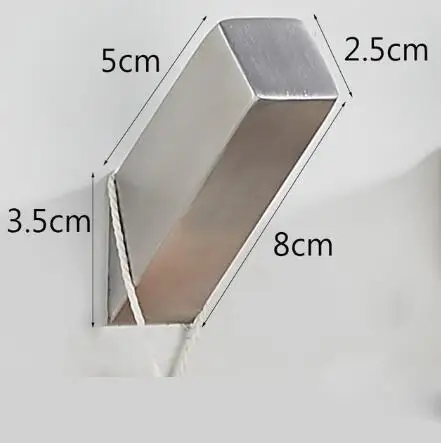 

Крючок для халата из нержавеющей стали JIE MO матовый никель