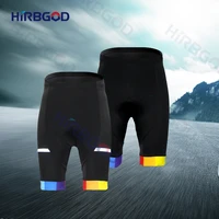 hirbgod 2022 mens shorts colorful ribbon summer breathable blue cushion reflective mtb pants pre dyed pantalones de montar