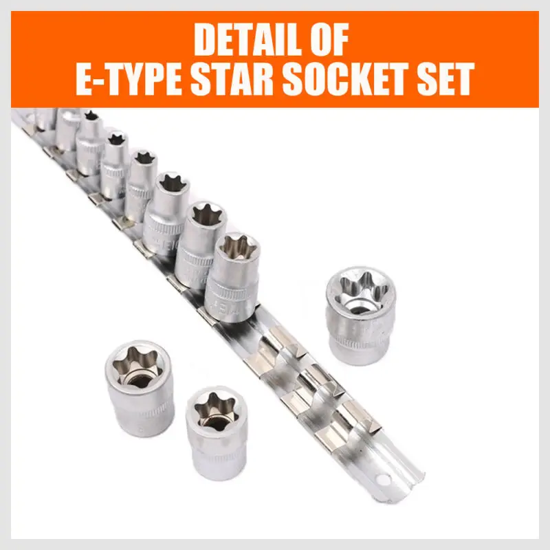 

Automotive Drill Socket Distortion resistant Replacement Accessories External