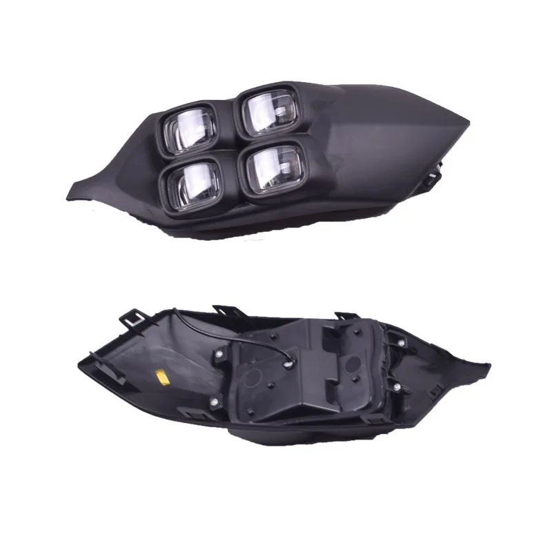 Автомобильные аксессуары 4 глаза супер яркие автомобильные ABS 12 В светодиодный