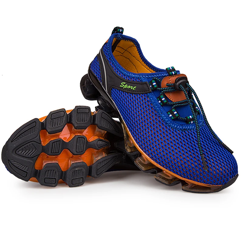 Кроссовки мужские сетчатые амортизирующие размер 39-48 Мужская обувь для ходьбы |