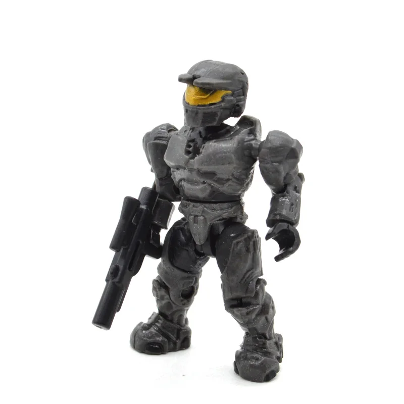 1 Piece MB83 Одиночная Halo Wars Warriors Монстры люди Спартанские игры ковенанты пушки солдаты строительные блоки кирпичи игрушки для детей - Цвет: 1 Piece MB83