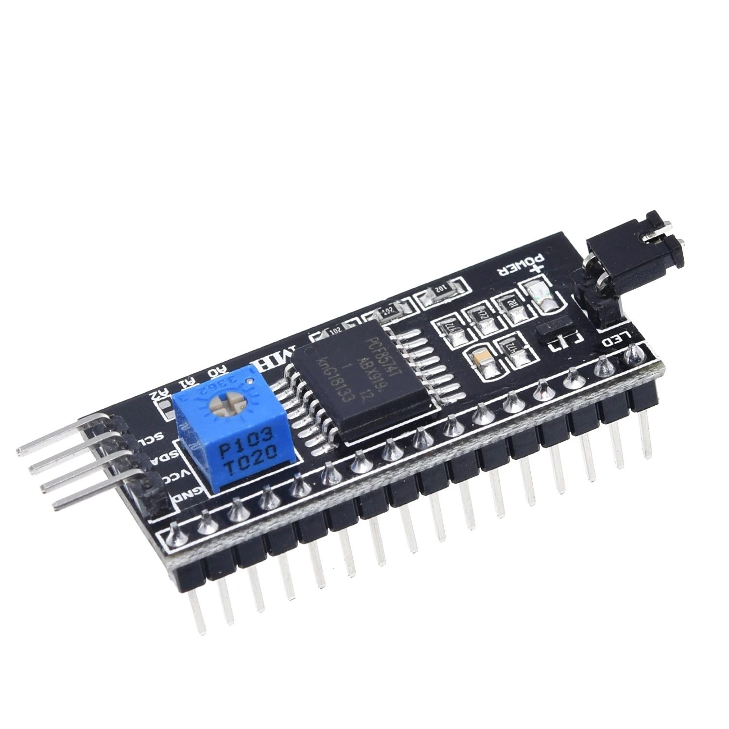 1 шт. модуль ЖКД синий зеленый экран IIC/igc 1602 для arduino 1602 lcd UNO r3 mega2560 lcd 1602