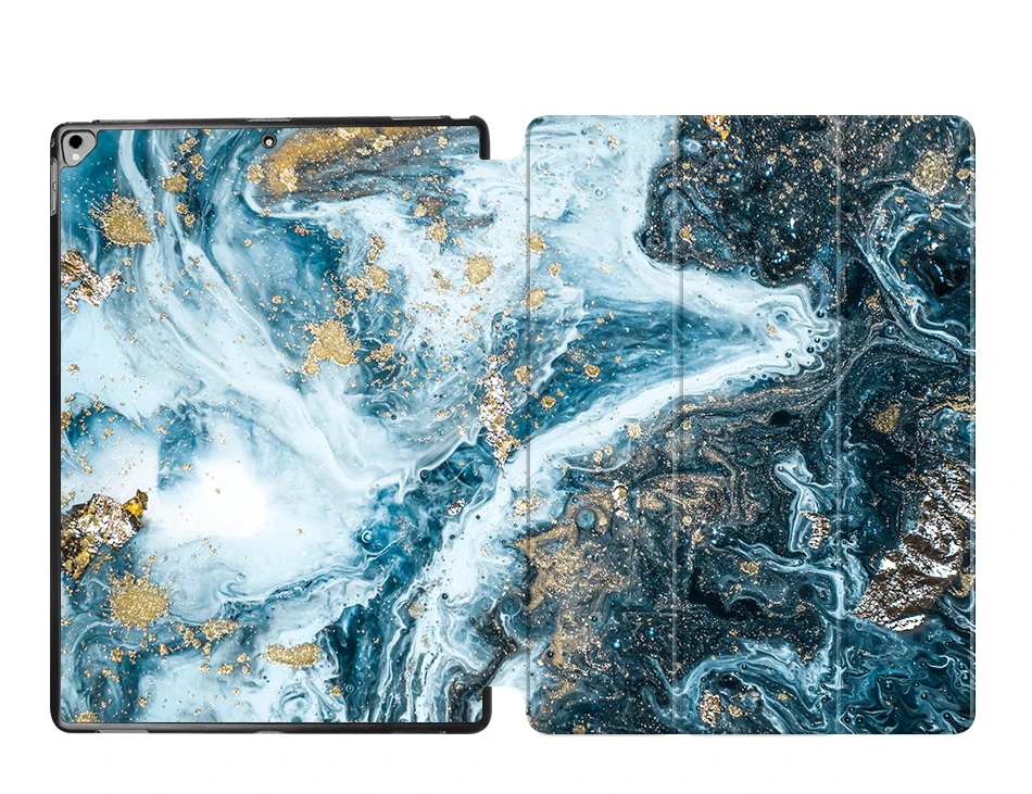 MTT Чехол для iPad Pro 12,9 дюймов мраморная текстура искусственная кожа откидной смарт-чехол для планшета A1584 A1652 A1670 A1671