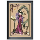 Набор для вышивки крестиком волшебник, Женская ткань из бисера ФЕЯ, 18 карат, 14 карат, 11 карат, льняные и хлопковые нити для вышивания, Набор для творчества сделай сам