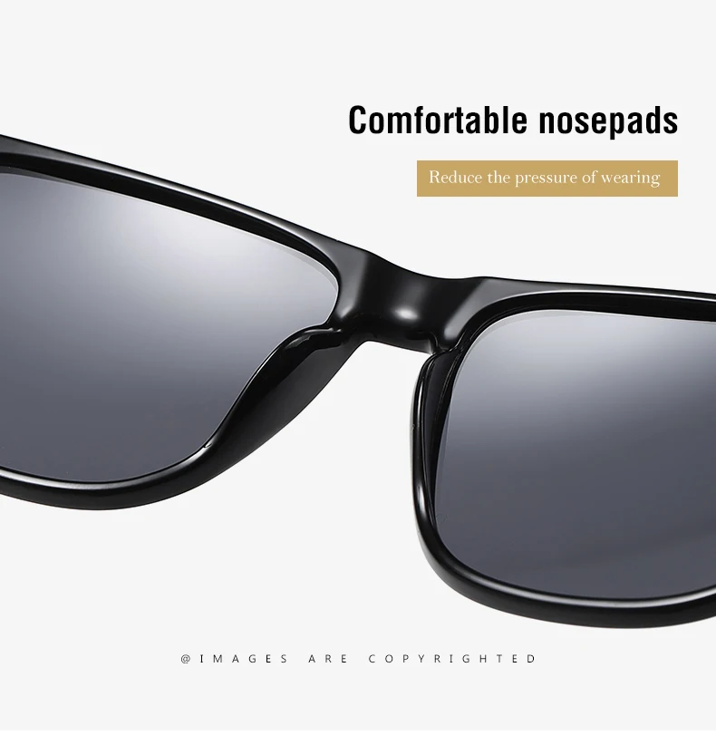 

2020 new men's square frame sunglasses aluminum magnesium spring fashion sunglasses polarized sunglasses