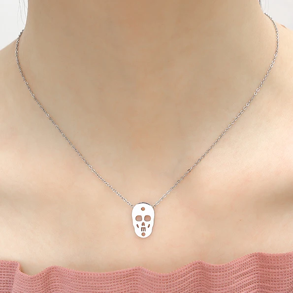 Ювелирные изделия новые модные ожерелья для женщин из нержавеющей стали с