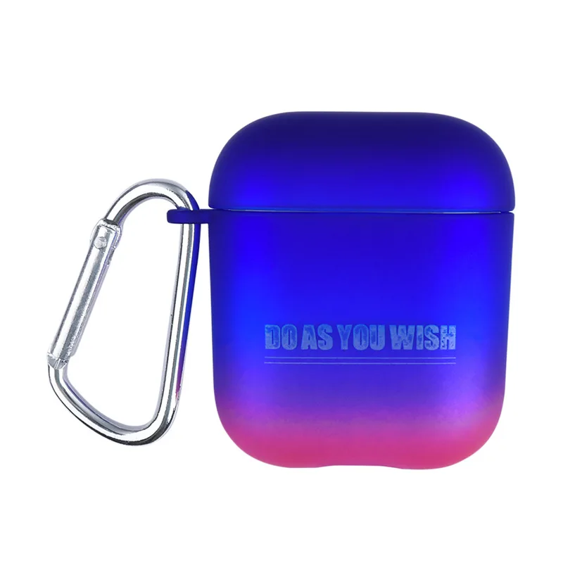 Product 4 Милый градиентный беспроводной чехол для наушников с Bluetooth для Apple Airpods 1 2, силиконовый чехол для наушников Air pods, защитный чехол - Цвет: Product 4