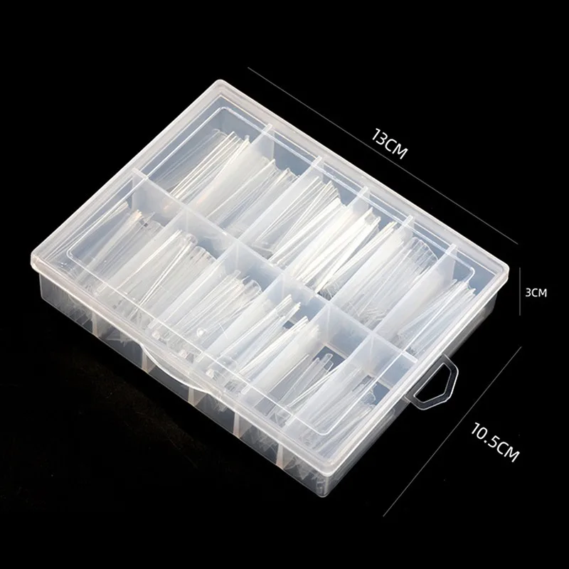 

False Nails Art Forms Extension Nail Supplies For Professionals Half Cover Acrylic Extension Nail Art Accessories Faux Ongles