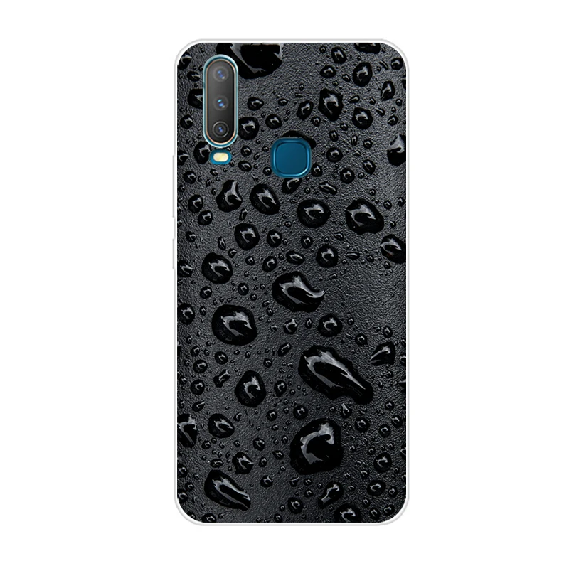 Светло-фиолетовый 6,35 ''для Vivo Y17 Y15 Y 12 y 3 чехол мягкий TPU телефон крышка для Vivo Y 17 Y 15 Y 12 y 3 задняя крышка чехол силиконовый Coque Cool Funda - Цвет: Светло-фиолетовый
